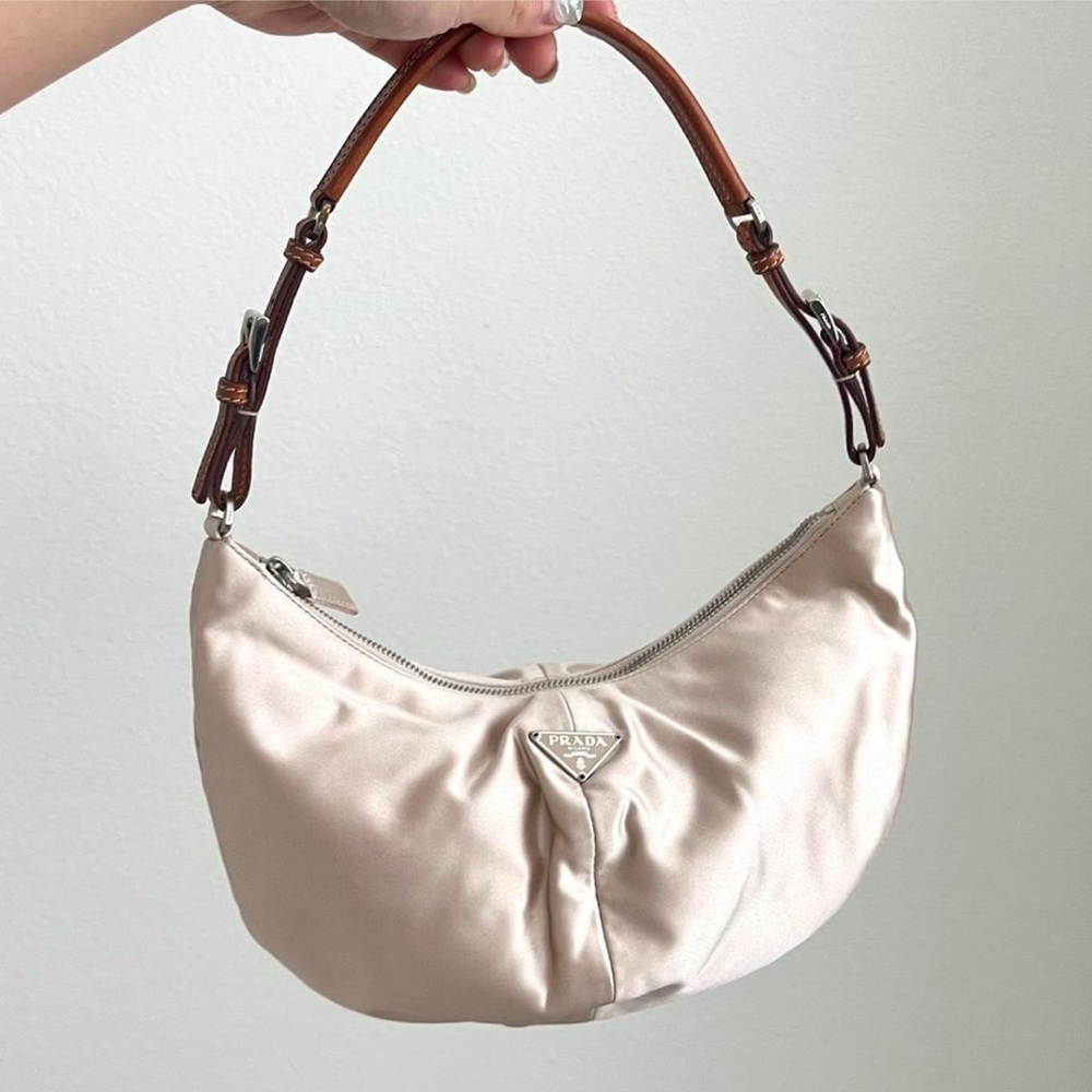 *SOLD* Prada Satin Shoulder Bag
